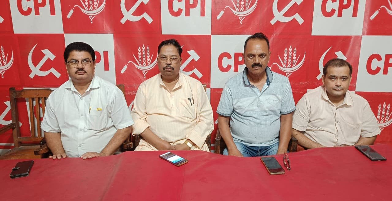 जल,जंगल,जमीन के मुद्दे पर हजारीबाग में भाकपा का विशाल कार्यकर्ता सम्मेलन आज