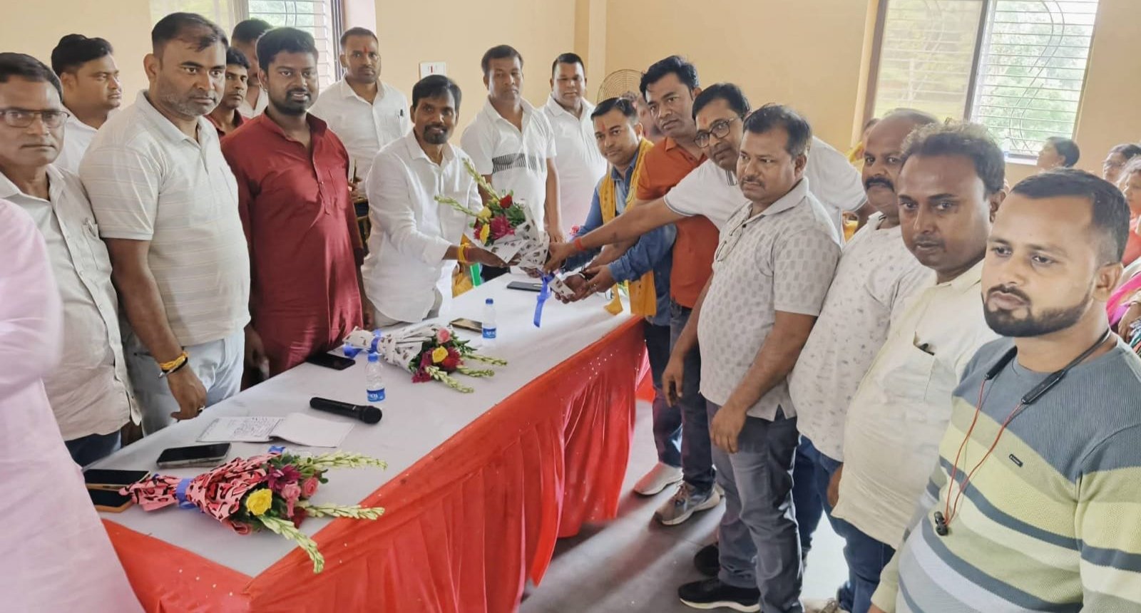 आजसू पार्टी ने आंदोलन के बल पर झारखंड राज्य निर्माण कराया,तो राज्य की सुरक्षा पर संघर्ष जारी रहेगी : डॉ.देवशरण भगत