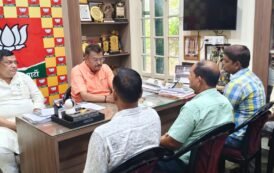 सौंदा डी बचाओ संघर्ष समिति ने सांसद से किया मुलाकात