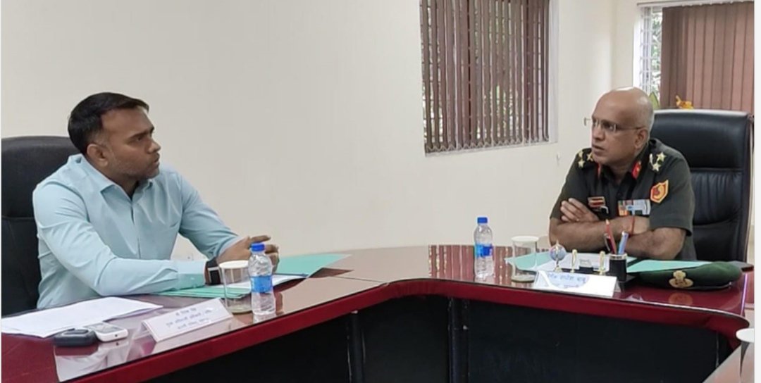 रामगढ़ छावनी परिषद की बैठक में डोर टू डोर कचरा उठाने के कार्य जल्दी शुरू करने का निर्णय