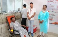 प्रधान डाकघर रामगढ़ में रक्तदान शिविर का आयोजन