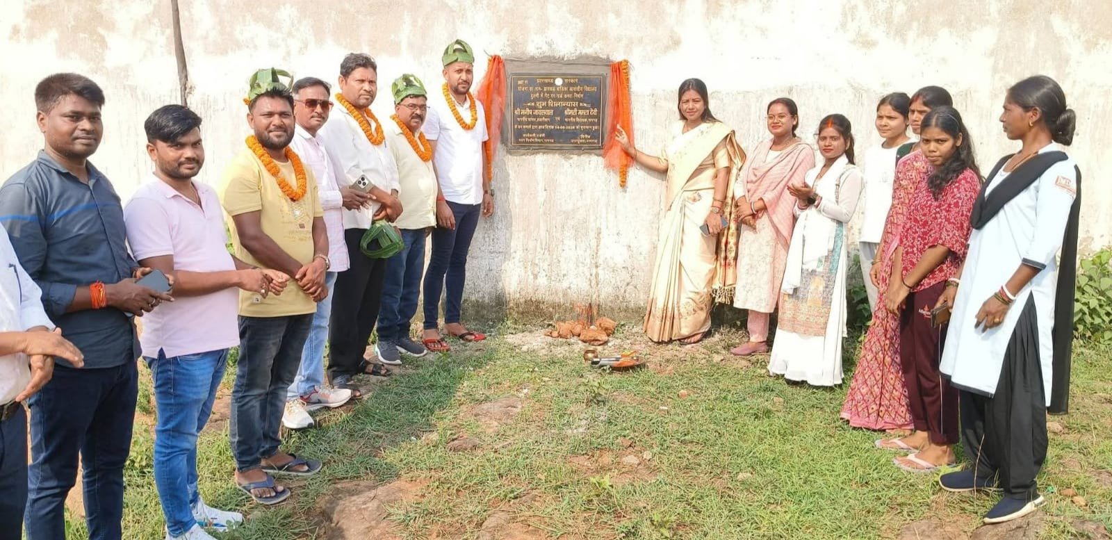 रामगढ़ के दुलमी प्रखंड में विकास कार्यों का हुआ शिलान्यास