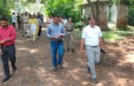 न्यायालय के आदेश पर जनतानगर कॉलोनी में आवास खाली कराने पहुंचा प्रशासन