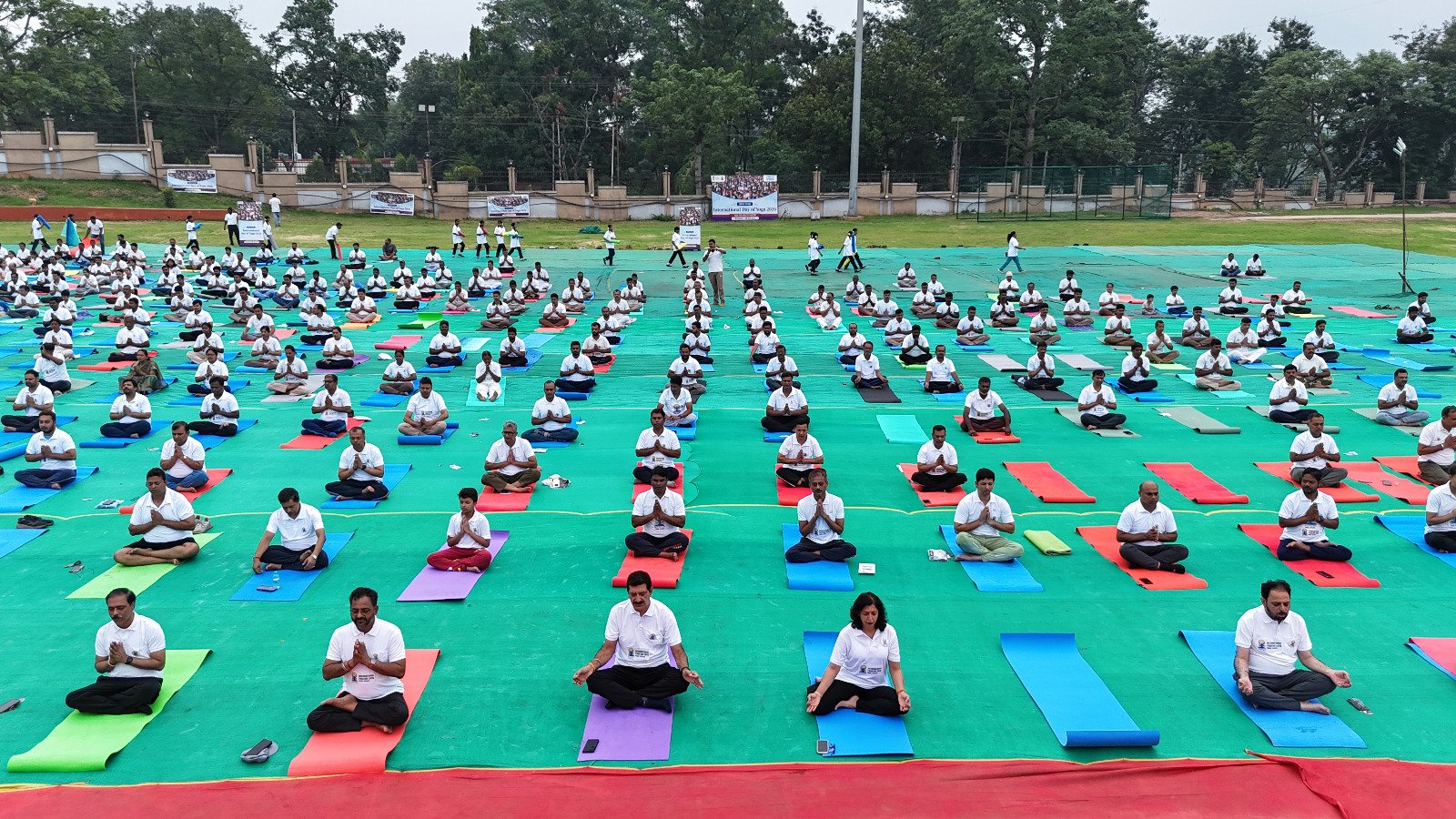 पीवीयूएनएल में अंतरराष्ट्रीय योग दिवस 2026 का उत्साहपूर्वक आयोजन