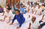अंतर्राष्ट्रीय योग दिवस पर हजारीबाग यूथ विंग का भव्य योग शिविर सम्पन्न