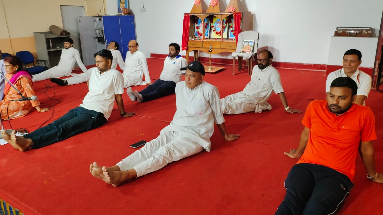 अंतरराष्ट्रीय योग दिवस पर सरस्वती शिशु विद्या मंदिर में हुआ भव्य योग कार्यक्रम