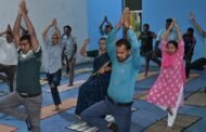 अंतर्राष्ट्रीय योग दिवस पर रामगढ़ छावनी परिषद में योग शिविर का आयोजन