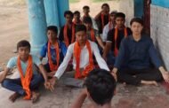 अभाविप ने गोला में लगाया योग शिविर, युवाओं को स्वस्थ जीवन का दिया संदेश
