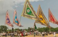 गगन चुम्बी निशानों के साथ हुआ आठवीं तारीख छड़वा मोहर्रम मेला का आगाज