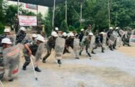 मोहर्रम पर्व 2026 को शांतिपूर्ण एवं सुरक्षित संपन्न कराने को लेकर पुलिस ने किया मॉक ड्रिल