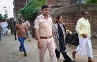 मोहर्रम पर्व के शांतिपूर्ण आयोजन के मद्देनजर मांडू थाना क्षेत्र में किया गया फ्लैग मार्च