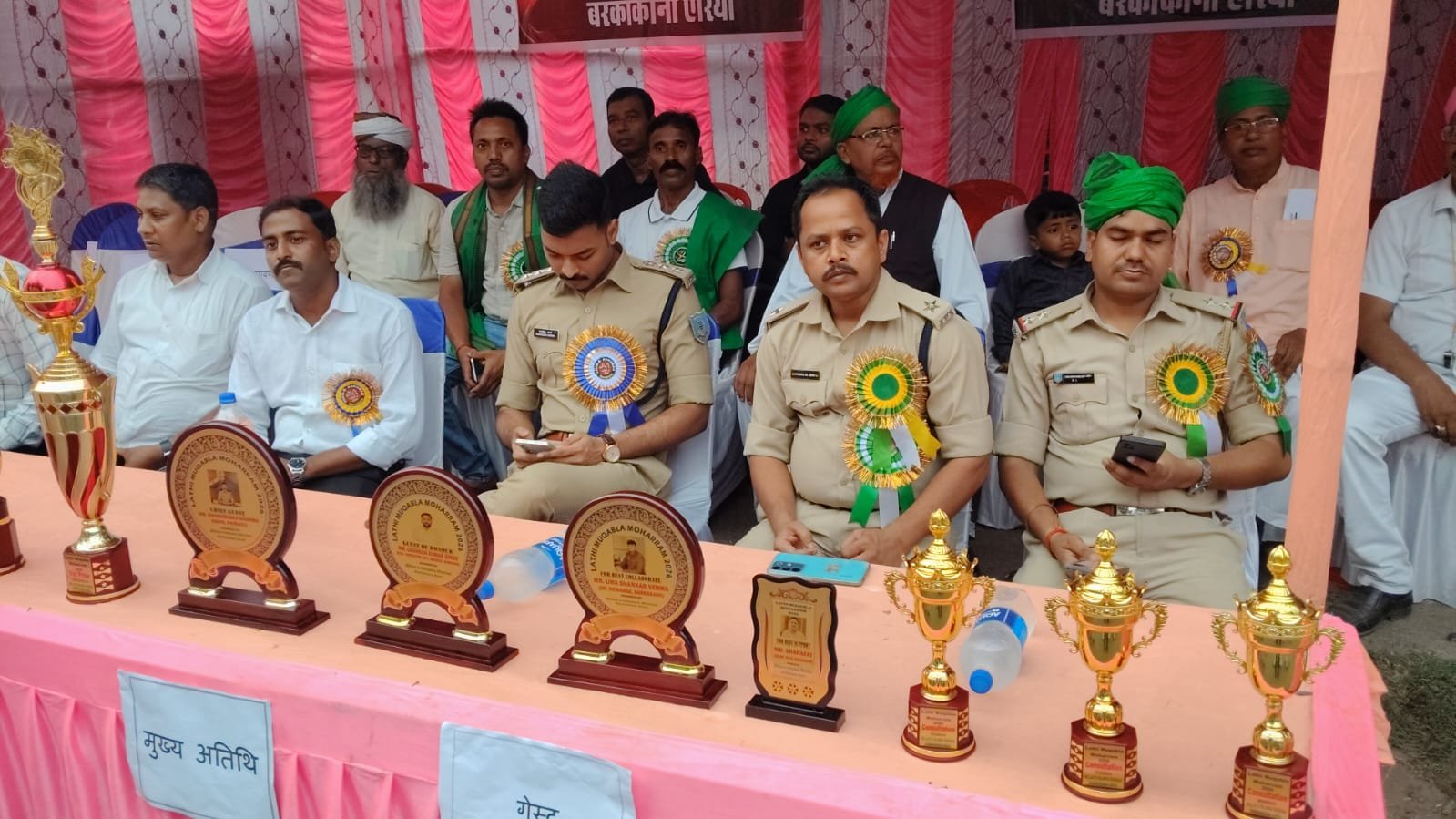 बरकाकाना क्षेत्र में मोहर्रम शांतिपूर्ण हुआ संपन्न