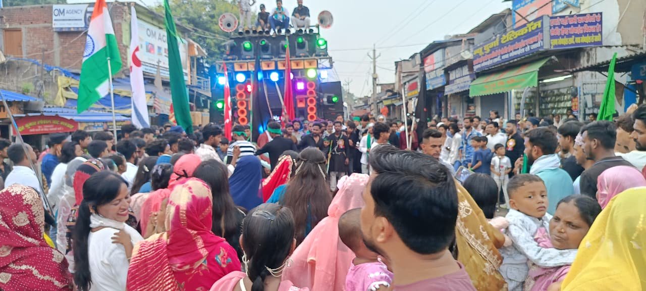 भुरकुंडा में मोहर्रम जूलूस निकाला गया