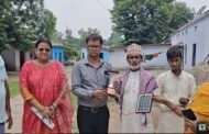 सीसीएल ने बीपीएल धारकों को दिया सोलर लैम्प