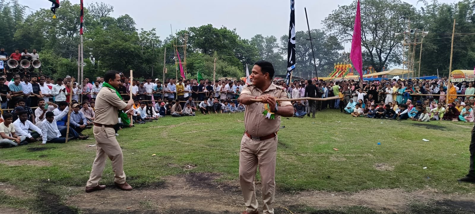 या अली या हुसैन के नारो से गूंज उठा भदानीनगर