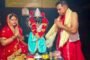 श्री लक्ष्मी नारायण मंदिर में हर पूर्णिमा की तरह श्री सत्यनारायण पूजा किया गया
