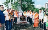 विधायक ने भदानीनगर में पुलिया और भुरकुंडा सौदा डी आंगनबाड़ी केंद्र का किया शिलान्यास 