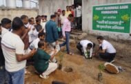 पंडित नरेंद्र गौड़ फाउंडेशन की ओर से औद्योगिक क्षेत्र पतरातू में किया गया पौधरोपण