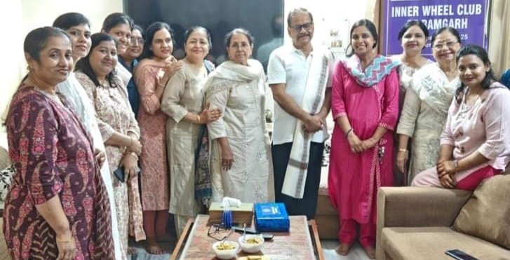 इनरव्हील क्लब ऑफ रामगढ़ द्वारा राष्ट्रीय चिकित्सक दिवस मनाया गया