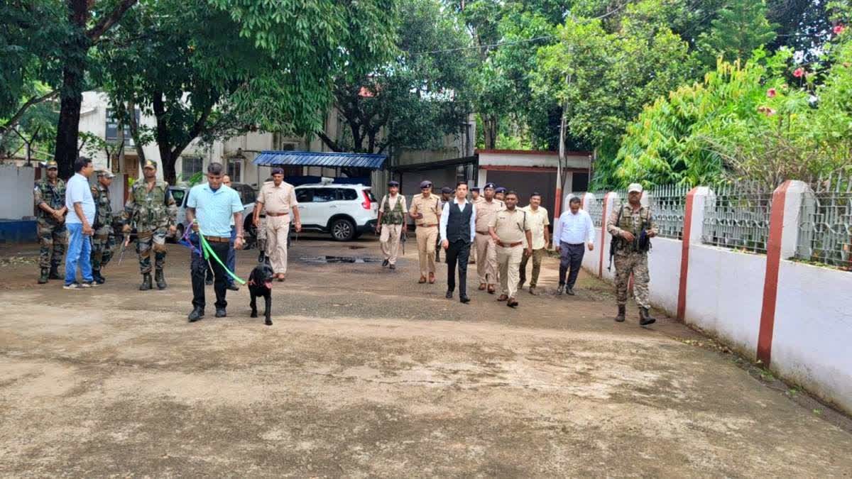 दुमका कोर्ट को उड़ाने की धमकी, पुलिस ने बढ़ाई सतर्कता