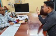 सांसद के निर्देश पर सिविल सर्जन से मिले सांसद मीडिया प्रतिनिधि, पेटो उपस्वास्थ्य केंद्र को 24 घंटे संचालित करने की रखी मांग