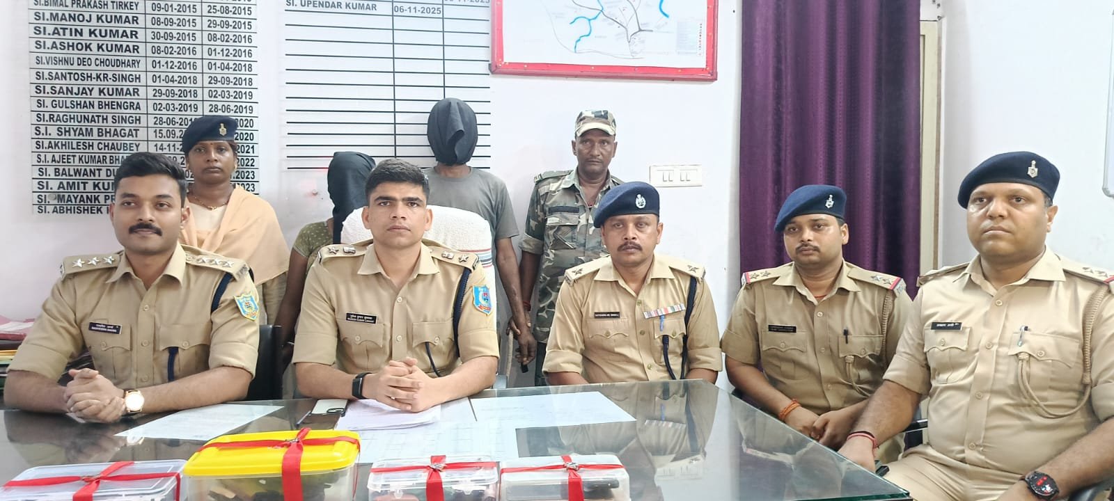 भुरकुंडा पुलिस ने दत्तो में मिनी गन फैक्ट्री का किया खुलासा