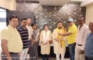 हिन्दू जागरण मंच के प्रांत संयोजक विक्रम शर्मा का रामगढ़ में हुआ भव्य स्वागत