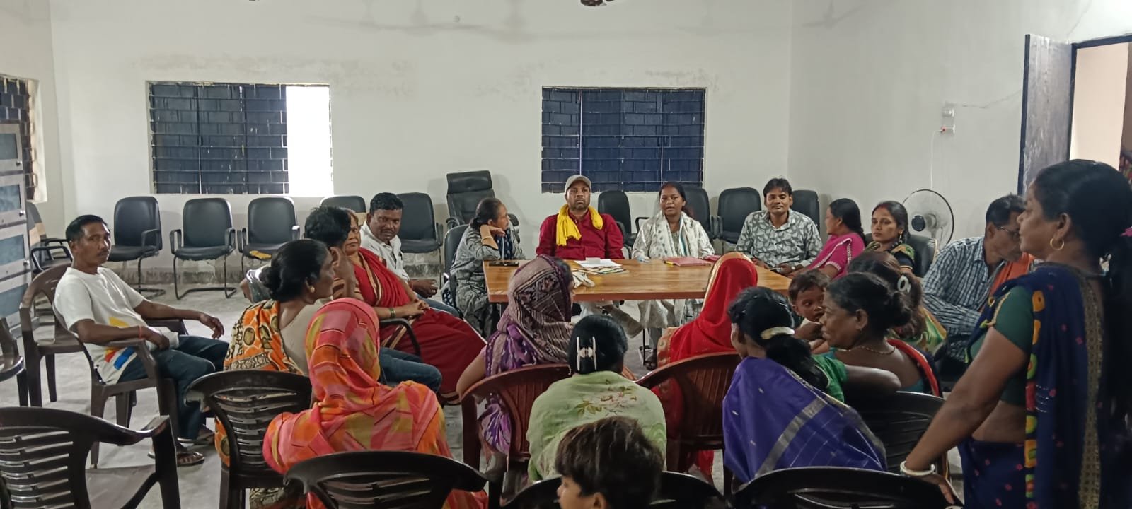 पतरातू के कटिया में सबकी योजना सबका विकास के लिए लिया गया संकल्प