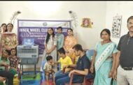 इनरव्हील क्लब ने उम्मीद स्कूल में एयर कूलर स्थापित किया