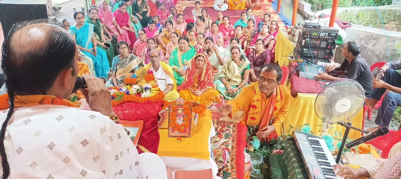 कृष्ण-रुक्मिणी विवाह प्रसंग से भक्तिमय हुआ प्रक्षेत्र, भजनों और झांकियों ने बांधा समां
