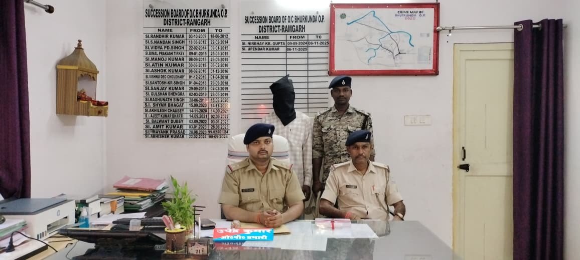 भुरकुंडा पुलिस ने दो चोर को किया गिरफतार, भेजा जेल