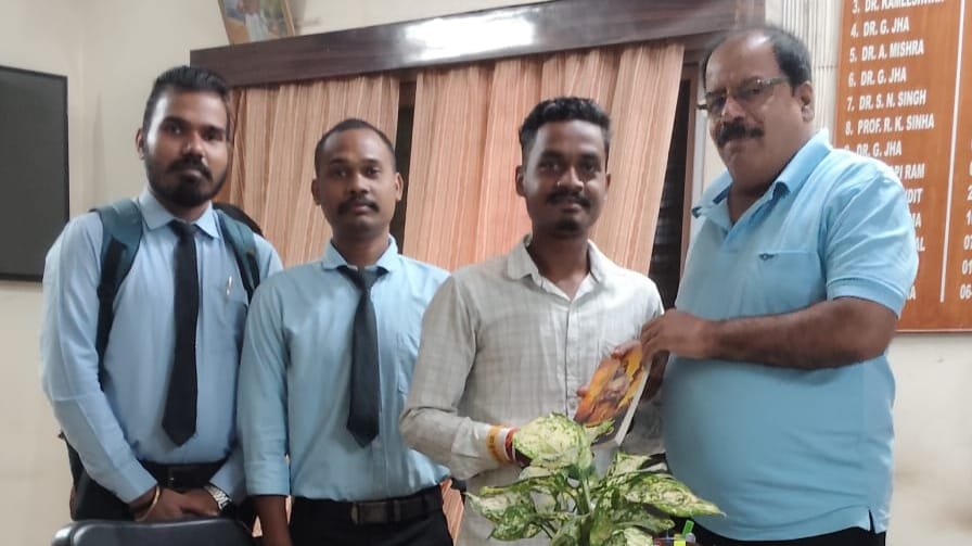 प्राचार्य से मिला एबीवीपी प्रतिनिधिमंडल,छात्रहित के विभिन्न मुद्दों पर हुई सकारात्मक चर्चा