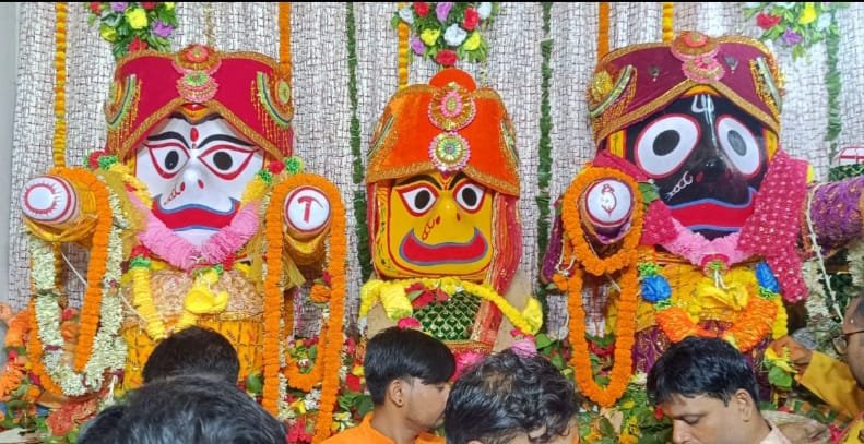 श्रद्धा और भक्ति के साथ संपन्न हुई श्री श्री जगन्नाथ स्वामी की घूरती रथ यात्रा