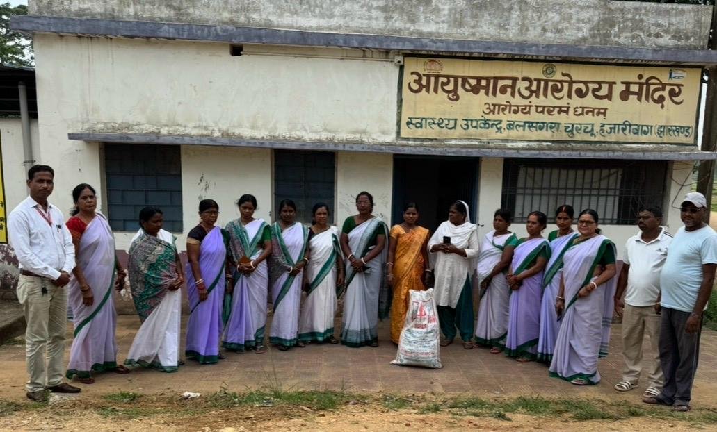 बरसाती बीमारियों से बचाव को लेकर बलसगरा क्लस्टर में जागरूकता अभियान