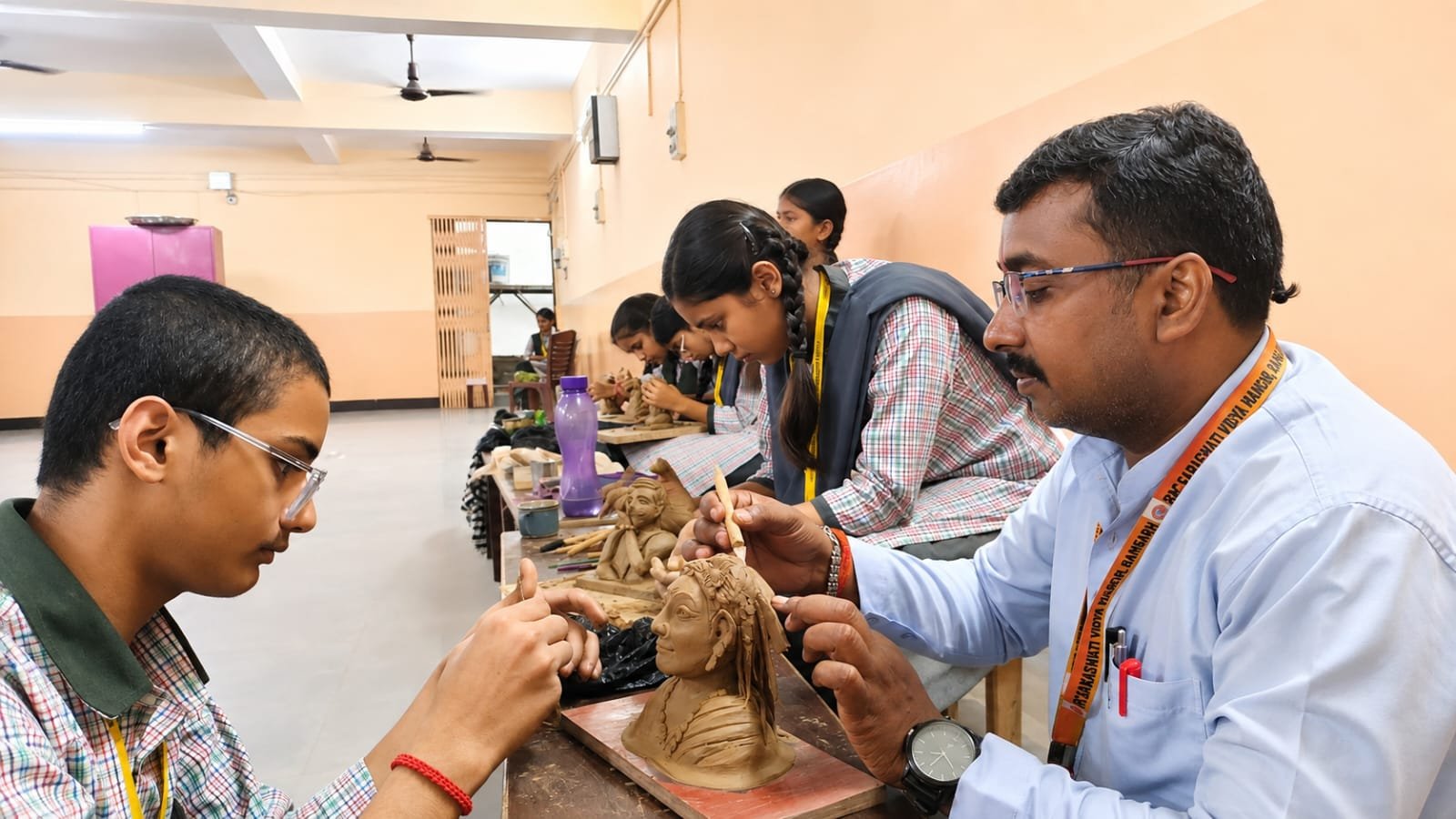 रामप्रसाद चंद्रभान सरस्वती शिशु विद्या मंदिर मैं प्रतिभा प्रोत्साहन कार्यक्रम
