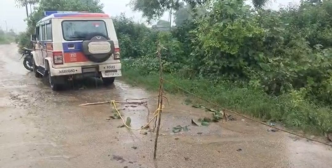 मेदनीनगर में पुलिस अपराधी के बीच हुआ मुठभेड़:अपराधी को पैर में लगी गोली