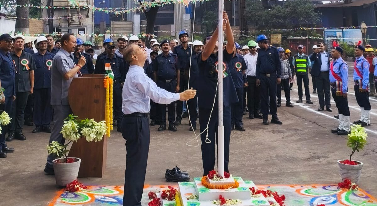 बीएफसीएल में देशभक्ति और उत्साह के साथ मनाया गया स्वतंत्रता दिवस समारोह