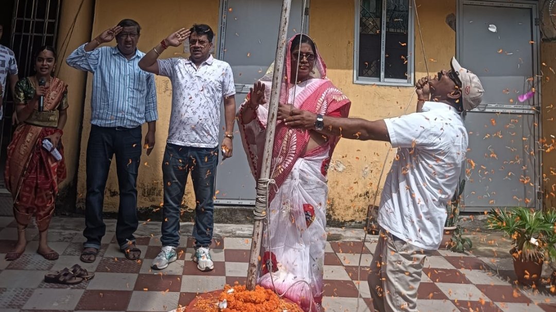कस्तूरबा इंटर महिला महाविद्यालय में स्वतंत्रता दिवस मनाया गया