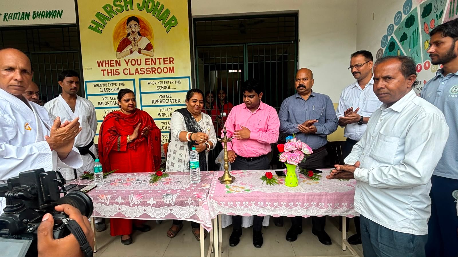 जिला स्तरीय रानी लक्ष्मीबाई आत्मरक्षा प्रशिक्षण शिविर का शुभारंभ