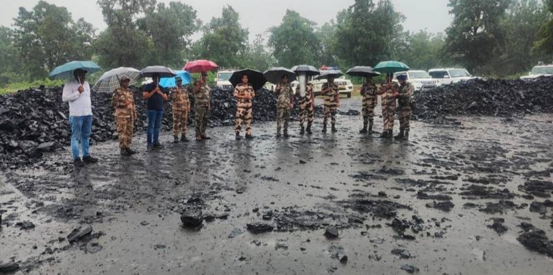 हजारीबाग जिला के बड़का गांव क्षेत्र में सीआईएसएफ की एक और बड़ी कार्रवाई