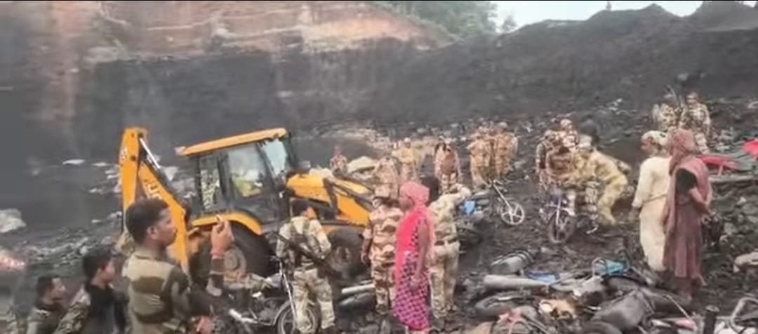 बेरमो कोयलांचल में ​सीआईएसएफ और सीसीएल की बड़ी संयुक्त कार्रवाई
