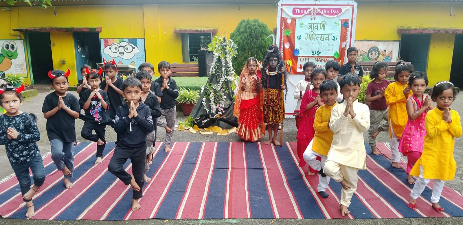 डीएवी रजरप्पा के जूनियर विंग में श्रद्धा और उल्लास के साथ मनाया गया श्रावणी महोत्सव