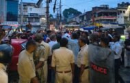 रामगढ़ में मुख्यमंत्री के पुतले जलाने उतरे छात्र,नौजवानों और भाजपाइयों से पुलिस प्रशासन ने छीना पुतला
