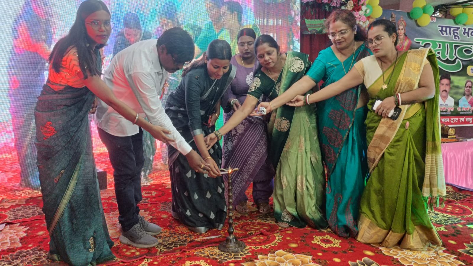 साहू भवन में दो दिवसीय सावन महोत्सव का धूमधाम से हुआ समापन