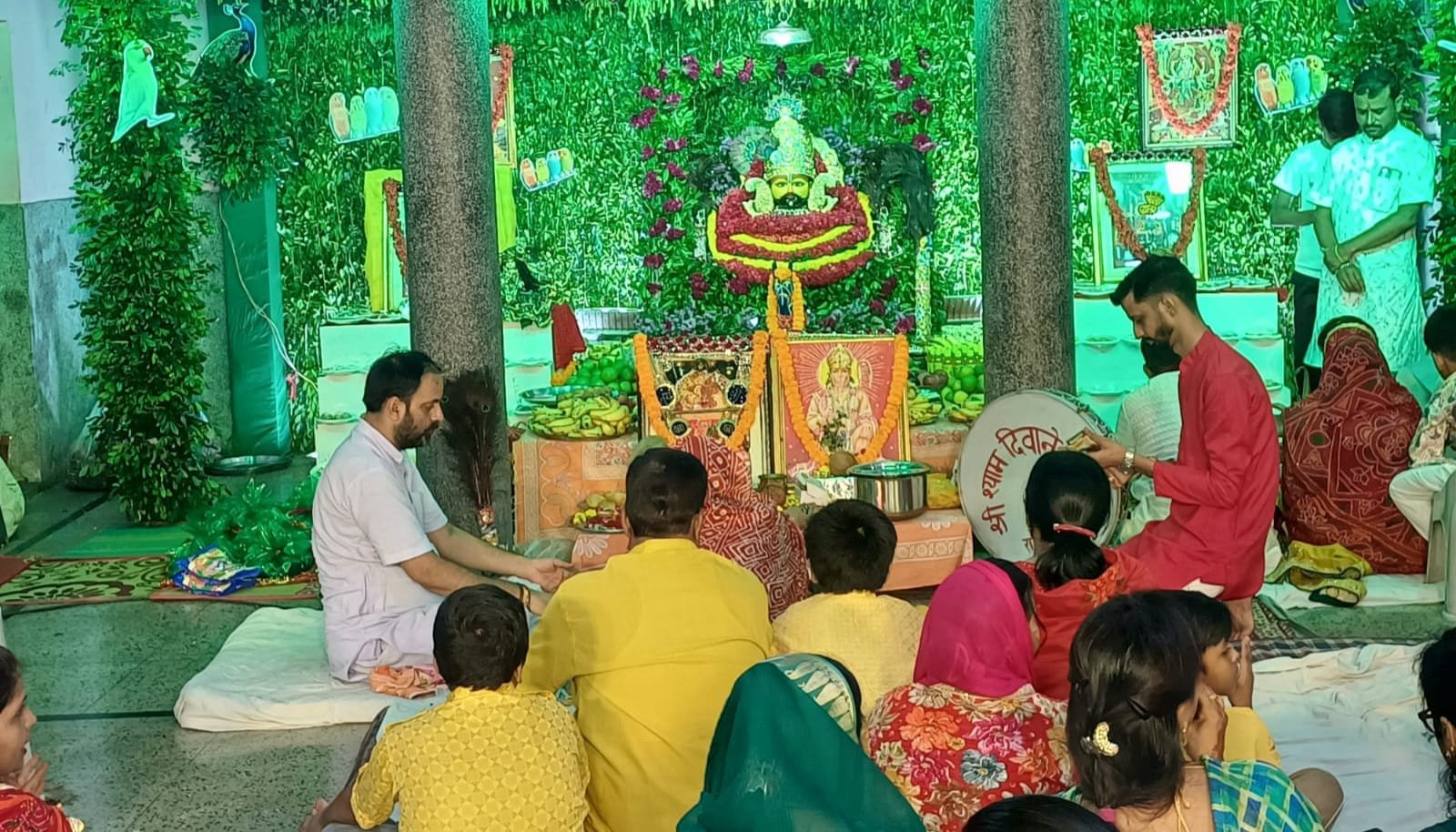 दीवाने परिवार ने श्रद्धा से मनाया श्याम सिंघारा महोत्सव