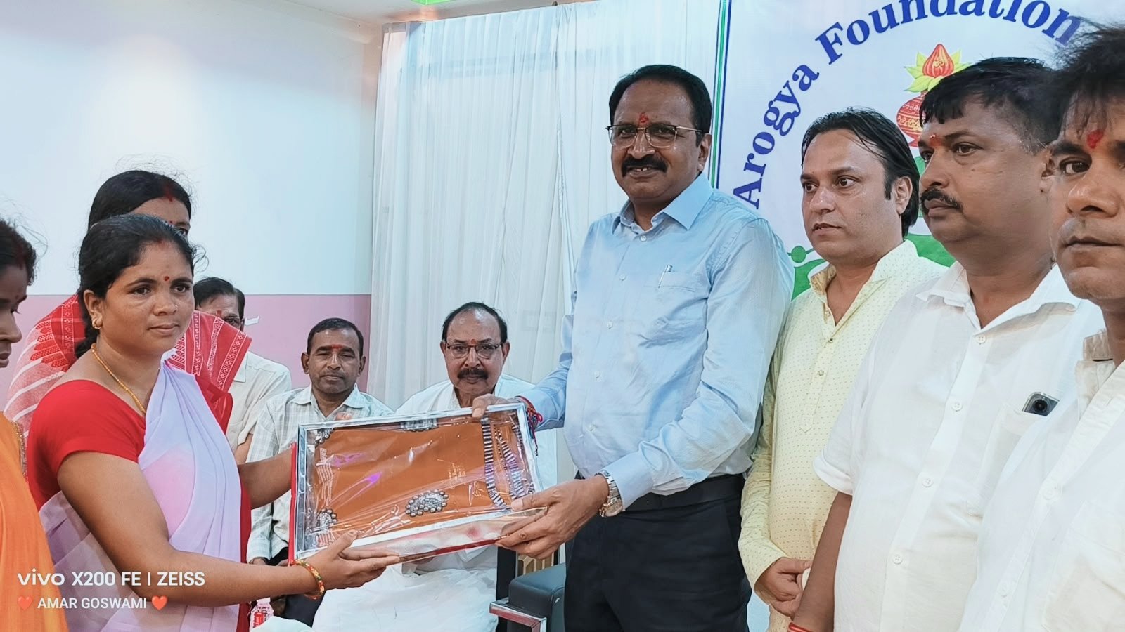 आरोग्य फाउंडेशन की सेविका बहनों के साथ खड़ा रहेगा जिला प्रशासन:राज महेश्वरम