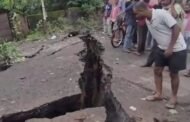 धनबाद जिला में नहीं रुक रहा भू धंसान की घटना:सिजुआ में भीषण भू-धंसान