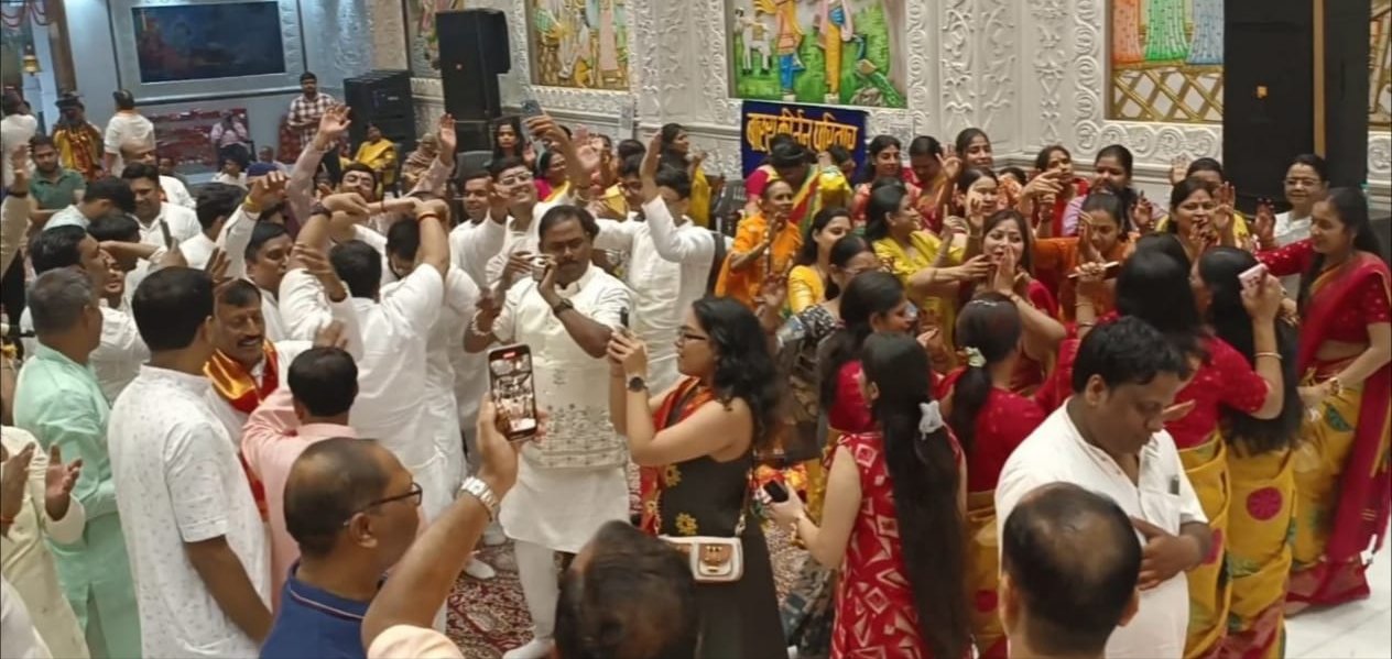 श्री श्याम मंदिर में गूंजा टाटानगर के श्याम प्रेमियों का भक्ति रंग