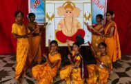 गणपति की भक्ति में रंगा श्री कृष्ण विद्या मंदिर : एकता और श्रद्धा से उभरे विघ्नहर्ता