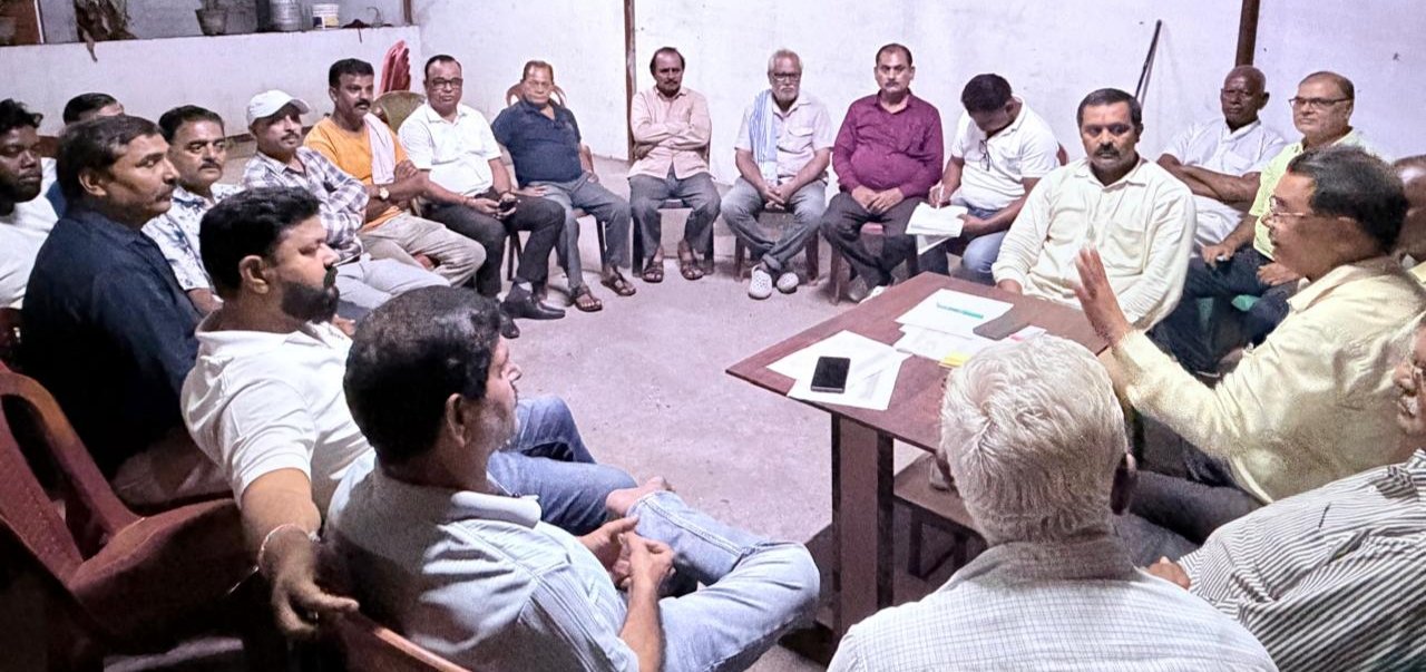 श्री श्री नवदुर्गा मंदिर परिसर में दुर्गा पूजा मनाए जाने को लेकर बैठक संपन्न